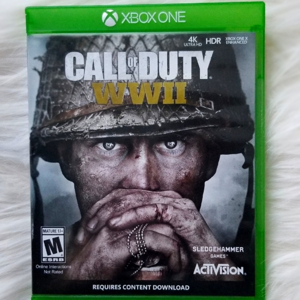 CALL OF DUTY WWII for xbox one.